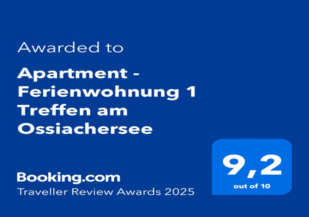 Apartment - Ferienwohnung 1 Treffen Am Ossiachersee エクステリア 写真